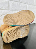 Item shows Light Use! View all photos! UGG Little Kid's Toddler Classic Short Rainbow Boots in Chestnut, Sz 9! Retails $160+
