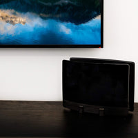 New GE UltraPro Optima Black Indoor HDTV Antenna, Digital, Long Range Antenna, 60 Mile Range, Smart TV Compatible, 4K 1080P VHF UHF, 10ft Coaxial Cable!