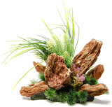 New Penn-Plax Presents Insta-Aquascape, Large Aquarium Ornament Collection – The Under Water Oasis, A 3 Piece Set of Interlocking Plants and Rocks for a Fully Decorated Tank, Retails $121+