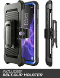 SUPCASE Unicorn Beetle Pro Series Case Designed for Galaxy S9, with Built-in Screen Protector Full-Body Rugged Holster Case for Galaxy S9 (2018 Release) (Royal Blue)