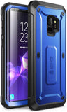 SUPCASE Unicorn Beetle Pro Series Case Designed for Galaxy S9, with Built-in Screen Protector Full-Body Rugged Holster Case for Galaxy S9 (2018 Release) (Royal Blue)