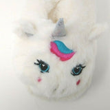 Brand new Girls Capelli of New York Unicorn Slipper socks, Sz m/l, fits shoe 13-5, sock size 7-8.5!