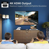 New USB C to Dual HDMI Adapter 4K @60hz,Type C to HDMI Converter for MacBook/MacBook Pro 2019/2018,MacBook Air,Chromebook Pixel,LenovoYoga 720/730,Dell XPS 13,Surface Book 2,Samsung Galaxy, etc