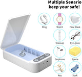 New in box! UV Light Sanitizer Box, Ultraviolet Disinfectant UV Sanitizer box for Face Masks | Smart Watches | Toothbrush | Baby Bottle | Cell Phone & More