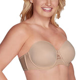 New Vanity Fair Women's Beauty Back Smoothing Strapless Bra, Beige, 38C!