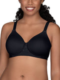 New with tags! Vanity Fair Women's Plus-Size Back-Smoothing Full-Figure Wire-Free Bra, Black, Sz 38DD!