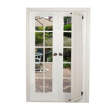 New Versailles' Adjustable Ball Finial Pivoting & Telescopic Swing Arm Rod Set 14in - 24in, White! Allows you to Gain easy access to your windows for cleaningRetails $50+