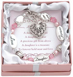 Expressively Yours Bracelet Love Daughter Forever, Bracelet with verse