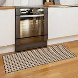 New Wayfair item! Home Mosaic Tile Decorative Vinyl Floor Mat - 2' x 5', Retails $70+