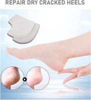 New VivoFoot Gel Heel Protectors, Heel Pain and Cracked Heels Relief Cushion Pads, Blister Prevention Socks, Plantar Fasciitis Inserts,Silicone Heel Cups for Men and Women! Fits All Sizes! Retails $20!