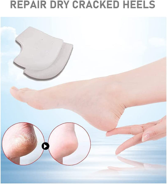 PaxMore Silicone Gel Heel Socks pain relief heel protector Foot Cracked  Heels Repair Heel Support - Buy PaxMore Silicone Gel Heel Socks pain relief heel  protector Foot Cracked Heels Repair Heel Support