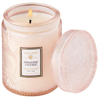 New VOLUSPA Panjore Lychee Glass Jar Candle, 5.5 oz! Size: 5.5 oz/ 156 g 1-wick Candle, No lid! Retails $28+