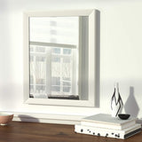 New in box! AmazonBasics Rectangular Wall Mirror 16x20 - Standard Trim, White! Retails $60+