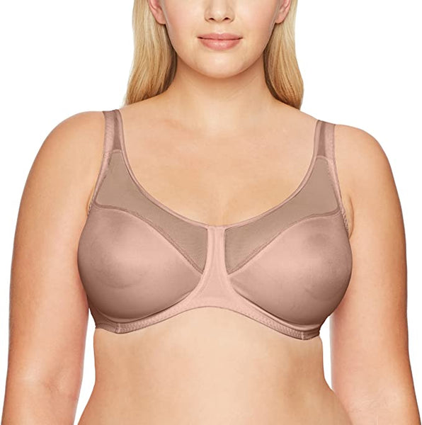 New in box! Warners Women's Boxed Underwire Miimizer with Firm Support, Toasted almond, Sz 40DD!