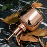 New 300mL Mini Brass Home Plant Mister Plunger Potted Flower Watering Sprayer Can, Copper