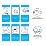 New Horizon Unisex Water Pillow - Soft Comfortable Hypo-Allergenic Thermally Insulated 20 x 28 Inch