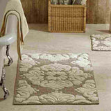 New Wayfair Westhoff Medallion Bath Rug set in Beige & Natural! Retails $118+