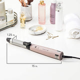 New in box! Remington Pro Wet2style 1 1/4" Clipped Hot Air Curling Iron!
