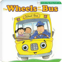 Padded Board Book W/CD: The Wheels on the Bus