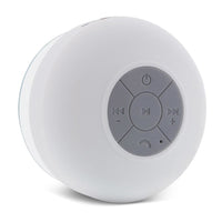 Bluetooth Shower Speaker With Built-In Mic (White)