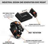 New in box! Widras Bicycle and Motorcycle Cell Phone Holder, Mountain & Road Bicycle Handlebar Cradle, 2nd Generation! Fits all Phones & GPS Systems!