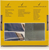 New Glass Polish 21005 DIY Windscreen Polishing Kit for Automotive Glass Polishing - Ø 3 inch (75mm) with Drill Attachment