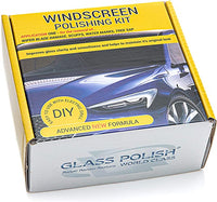 New Glass Polish 21005 DIY Windscreen Polishing Kit for Automotive Glass Polishing - Ø 3 inch (75mm) with Drill Attachment