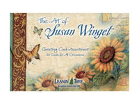 The Art of Susan Winget - 20 cards with full-color interiors and 22 designed envelopes by Leanin' Tree