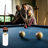 New Winorda 20 Pieces 12mm Cue Tips Pool Billiard Cues Tips Replacement Screw-on Tips with White Pool Cue Stick Ferrules