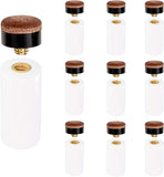 New Winorda 20 Pieces 12mm Cue Tips Pool Billiard Cues Tips Replacement Screw-on Tips with White Pool Cue Stick Ferrules