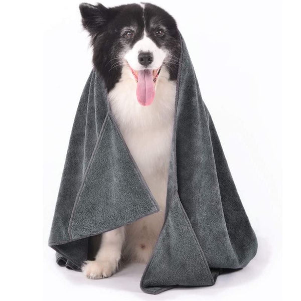 New WINTHOME SUPER ABSORBENT PET BATH TOWEL 77x97CM