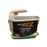 New Scotts Wizz 6.25-lb Broadcast Spreader Year Round Spreader for Feed, Seed, Weed, Melt!