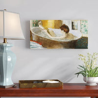 New Wayfair Edgar Degas Woman In Her Bath by Edgar Degas - Print, 12X24 inch, Unframed, Print ONLY! Retails $113+
