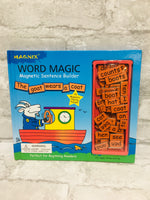 Awesome Magnix Word Magic Magnetic Sentence Builder Book! Ages 3+