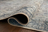 New Loloi II WYN-07 Wynter Area Rug Runner, 2'-0" x 5'-0", Grey/Charcoal, Great Quality, ultra soft to the touch! Made in Egypt!