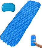 New Sleeping Pad, X-Lounger Ultralight Inflatable Sleeping Mat for Camping,Hiking and Other Outdoor Activities, Blue