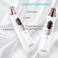 New in box! Blackhead Remover Pore Vacuum, Xpreen Pore Cleaner Rechargeable Comedone Suction Removal Tool for Facial Pore Cleanser, Beauty Device with LED Screen