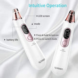 New in box! Blackhead Remover Pore Vacuum, Xpreen Pore Cleaner Rechargeable Comedone Suction Removal Tool for Facial Pore Cleanser, Beauty Device with LED Screen