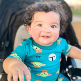 New Toddler 2 Piece Disney Star Wars Baby Yoda Pyjama Set! Sz 2T