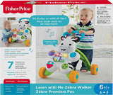 New in box! Fisher-Price Learn with Me Zebra Walker, Ages 6 Months+