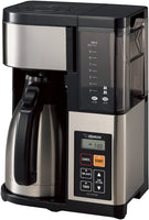 Item shows light use! Includes box! ZOJI Rushi EC-YTC100XB Coffee Maker, 10 Cup, Stainless Steel/Black! 14 Day Guarantee! Retails $285 w/tax!