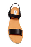 New Nordstrom's Item! Women's Steve Madden Zone Ankle Strap Sandal, Black! Sz 10! Retails $90+