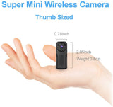 New in box! Waterproof WiFi Mini Spy Hidden Camera,ZZCP Full HD 1080P Portable Wireless with Night Vision and Motion Detection,Perfect Indoor/Outdoor Tiny IP Security Camera for Android and iOS
