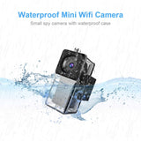 New in box! Waterproof WiFi Mini Spy Hidden Camera,ZZCP Full HD 1080P Portable Wireless with Night Vision and Motion Detection,Perfect Indoor/Outdoor Tiny IP Security Camera for Android and iOS